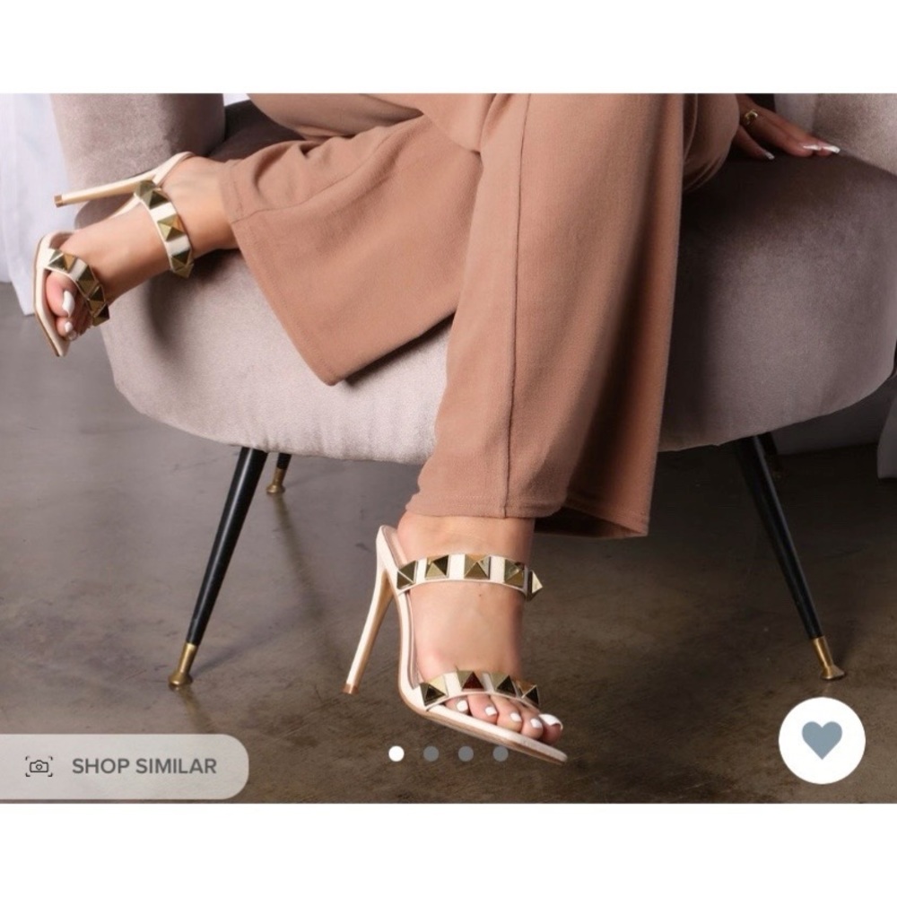 Studded heels